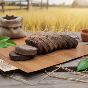 Shreem Cow Dung Cakes — Sacred Ritual Fire Cakes for Purification & Prosperity (10pcs)