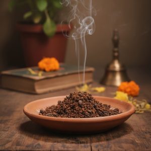 Natural Guggul for Vastu, Hawan & Smudging – 100% Pure (100 gm)
