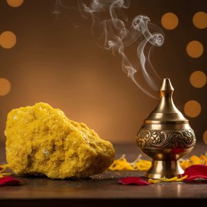 Natural Loban Resin (Sambrani): Invite Peace, Positivity & Divine Blessings (100 gm)