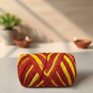 Big Kalava / Moli - Sacred Red & Yellow Pooja Thread for Protection