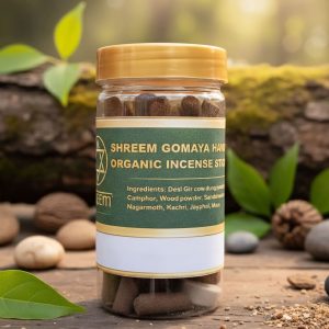 Shreem Gomaya Handcrafted Organic Incense Sticks (Kapur)